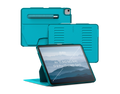 iPad air 13 Case all angles front back - Aqua