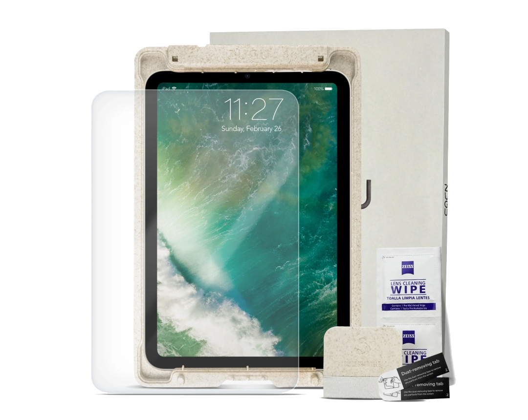 Zugu Screen Protector for iPad Mini (6th Gen) - Black