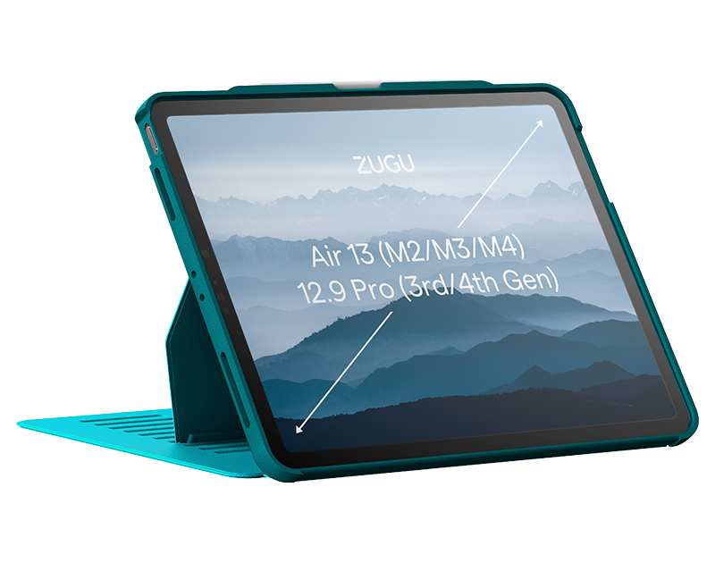 iPad air 13 Case  Front - Aqua