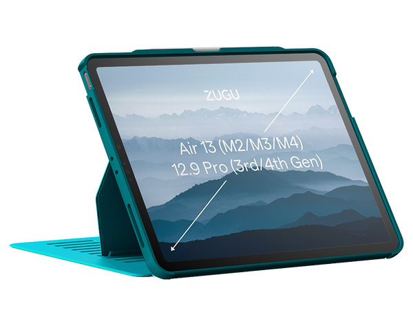 iPad air 13 Case  Front - Aqua