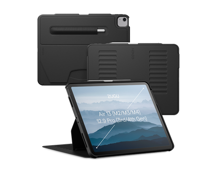 お買い得ComboTouchfor iPad / iPadAir13 M2&M3 Zugu_iPad13Air_ThumbnailBlack_