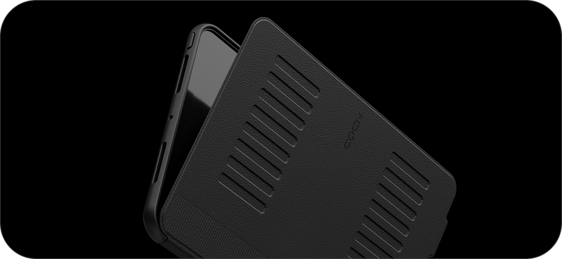 Magnetic cover.